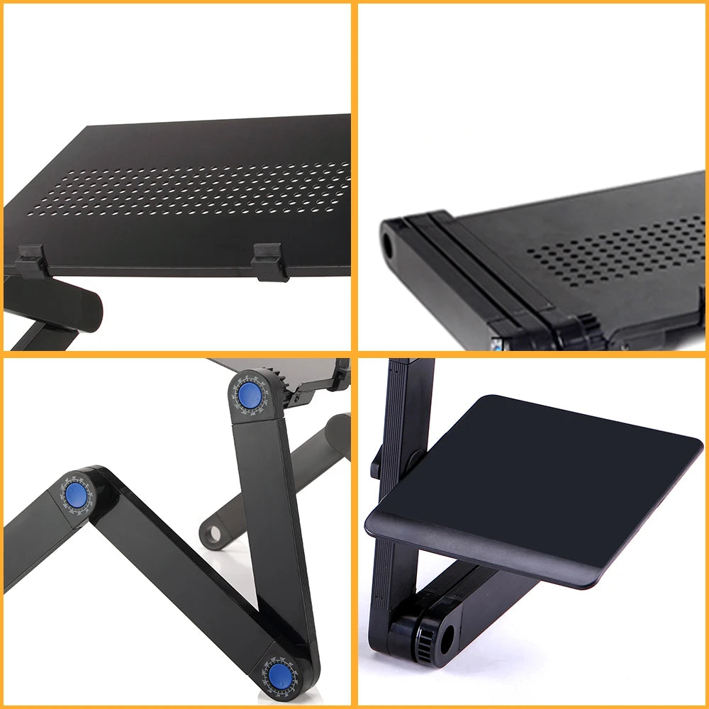 Adjustable Laptop Desk Stand Portable Aluminum Ergonomic