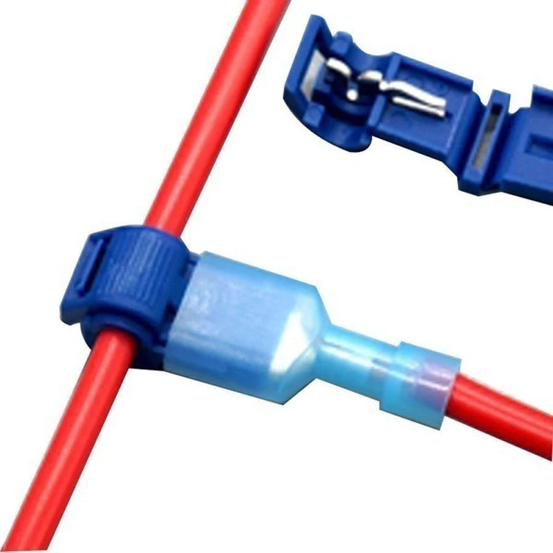 20pcs/40Pcs Quick Electrical Cable Connectors Snap Splice Lock Wire Terminals