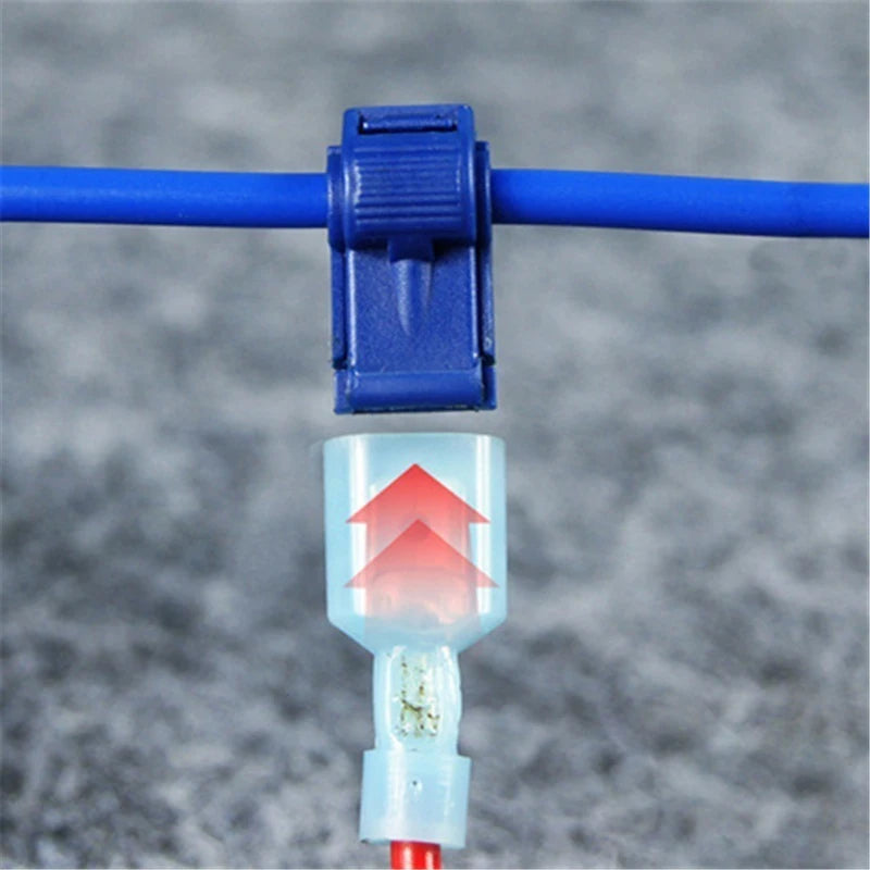20pcs/40Pcs Quick Electrical Cable Connectors Snap Splice Lock Wire Terminals