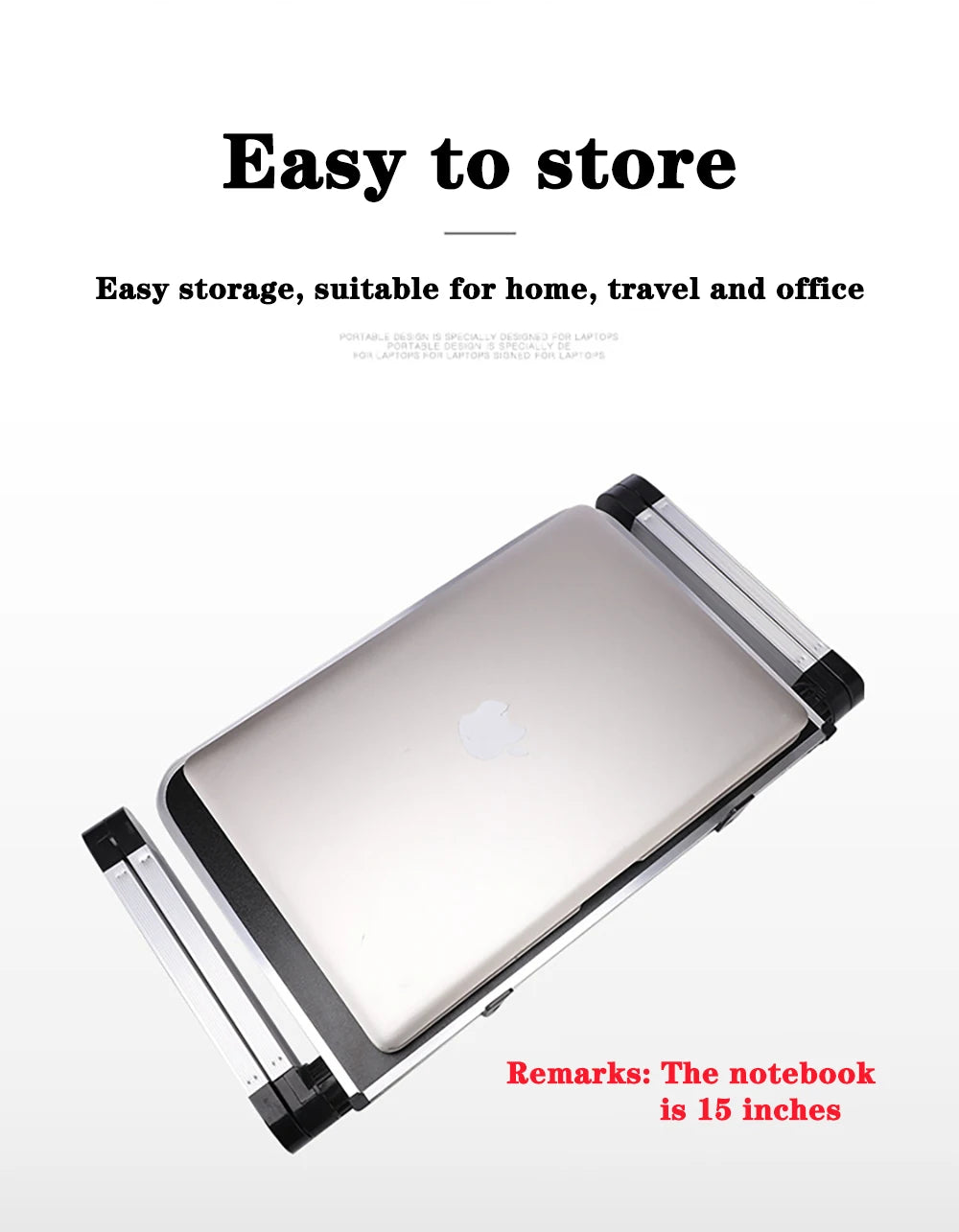 Adjustable Laptop Desk Stand Portable Aluminum Ergonomic