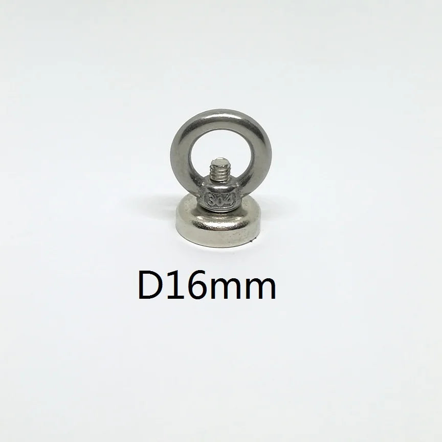 N42 Strong Neodymium Salvage Magnet Dia 16mm-60mm