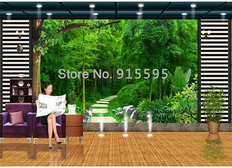 Custom 3D Mural Wallpaper Living Room Bedroom Sofa TV