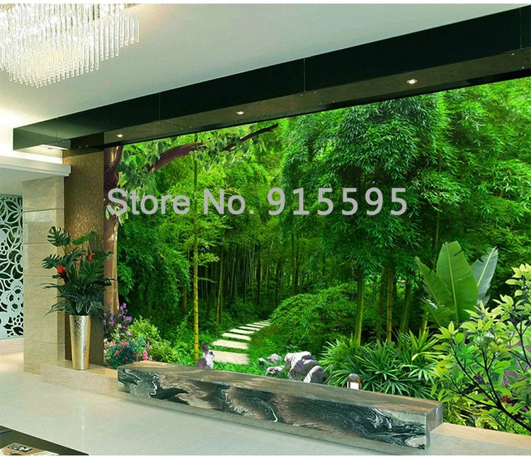 Custom 3D Mural Wallpaper Living Room Bedroom Sofa TV