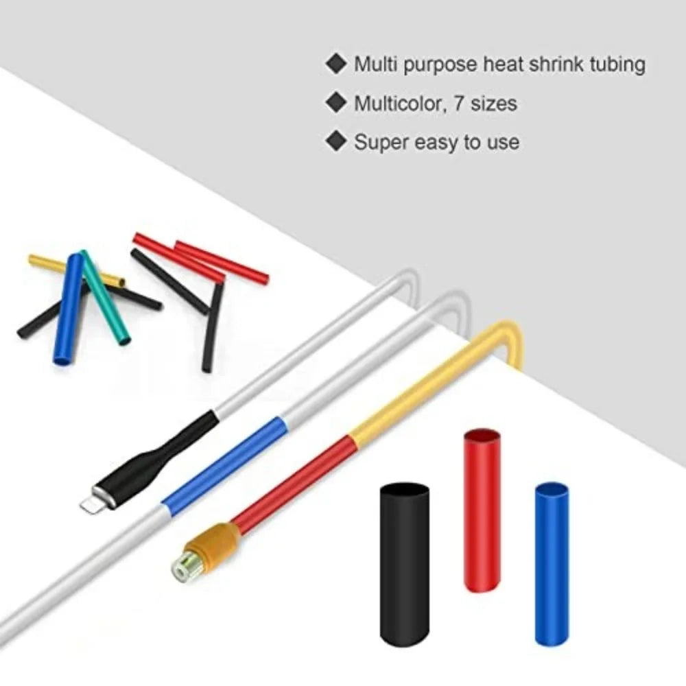 1060/530/127PCS Heat Shrink Tubing kit 2:1 Shrinkable