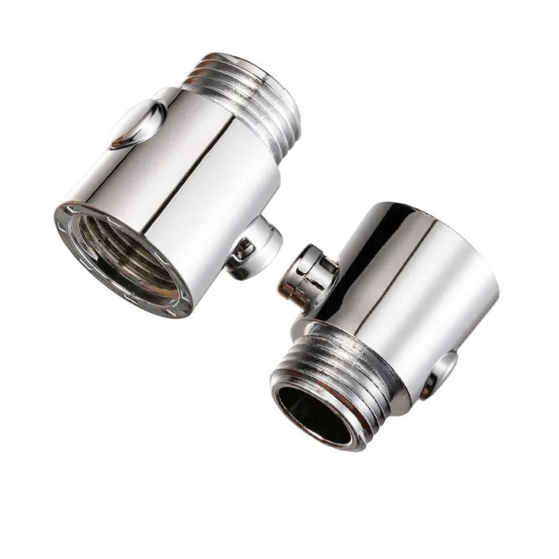 ABS Shower Head Arm Diverter Valve Bidet Sprayer Water Separator Adapter Flow Regulator Stop Switch Bathroom Accessories