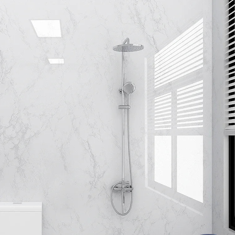 Modern Wallpaper Roll with 10 Meters Waterproof Mould Proof Stickers Bathrooms Kitchen