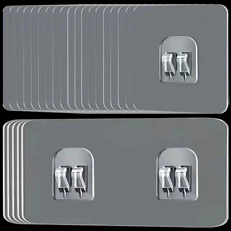 Waterproof Strong Adhesive Hook Shelf Sticker for Bathroom Kitchen Wall