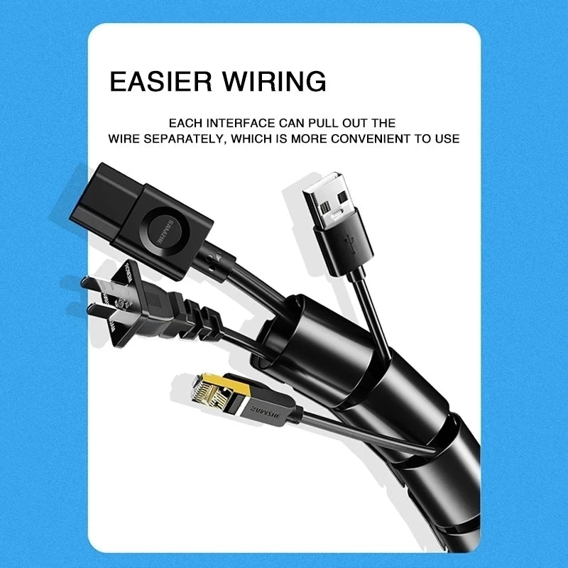 1/2M Flexible Spiral Cable