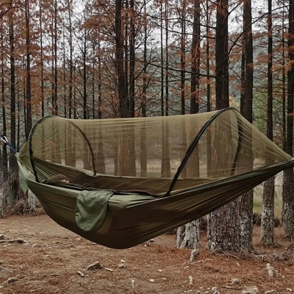 Outdoor Camping Hammock With Mosquito 250x120cm