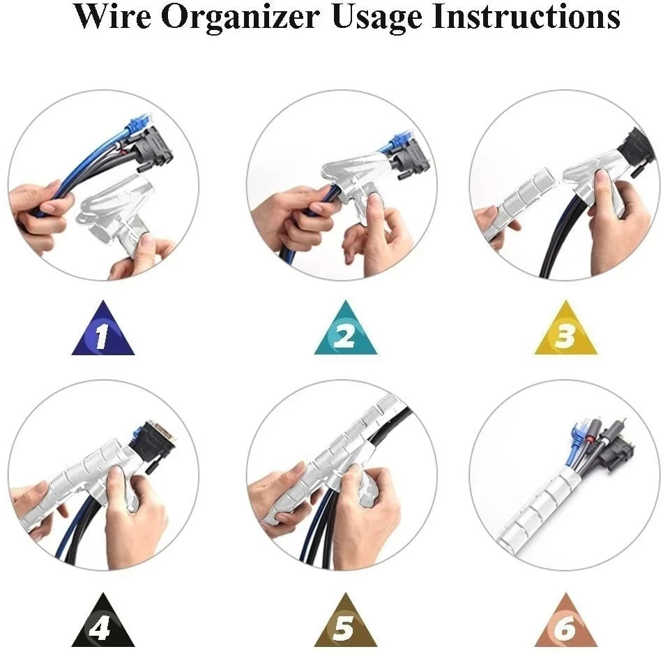 1/2M Flexible Spiral Cable