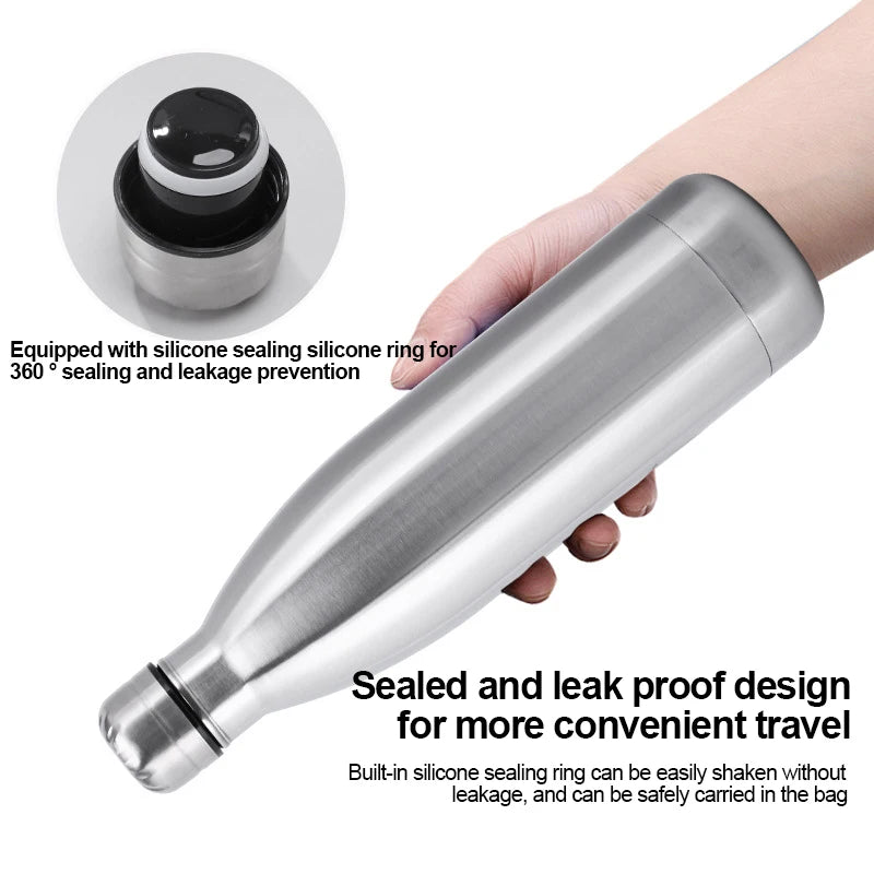 Secret Hidden Safe Steel Water Bottle
