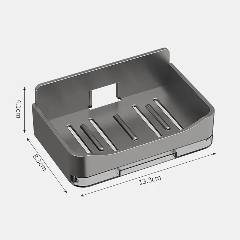Bathroom Soap Holder Free-Punching Wall Mounted Soap Sponge Holder