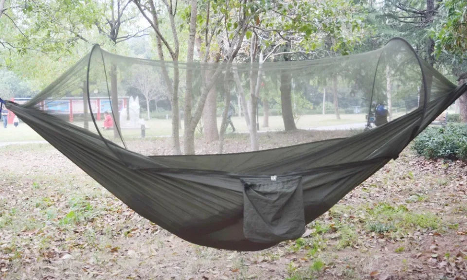 Outdoor Camping Hammock With Mosquito 250x120cm