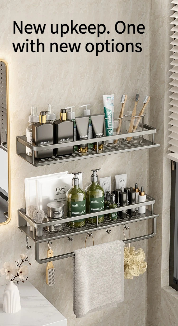 bathroom rack bathroom shelf toilet space aluminum hanging