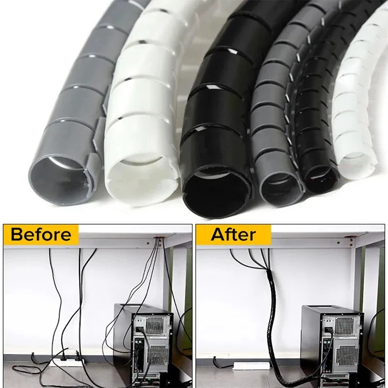 1/2M Flexible Spiral Cable