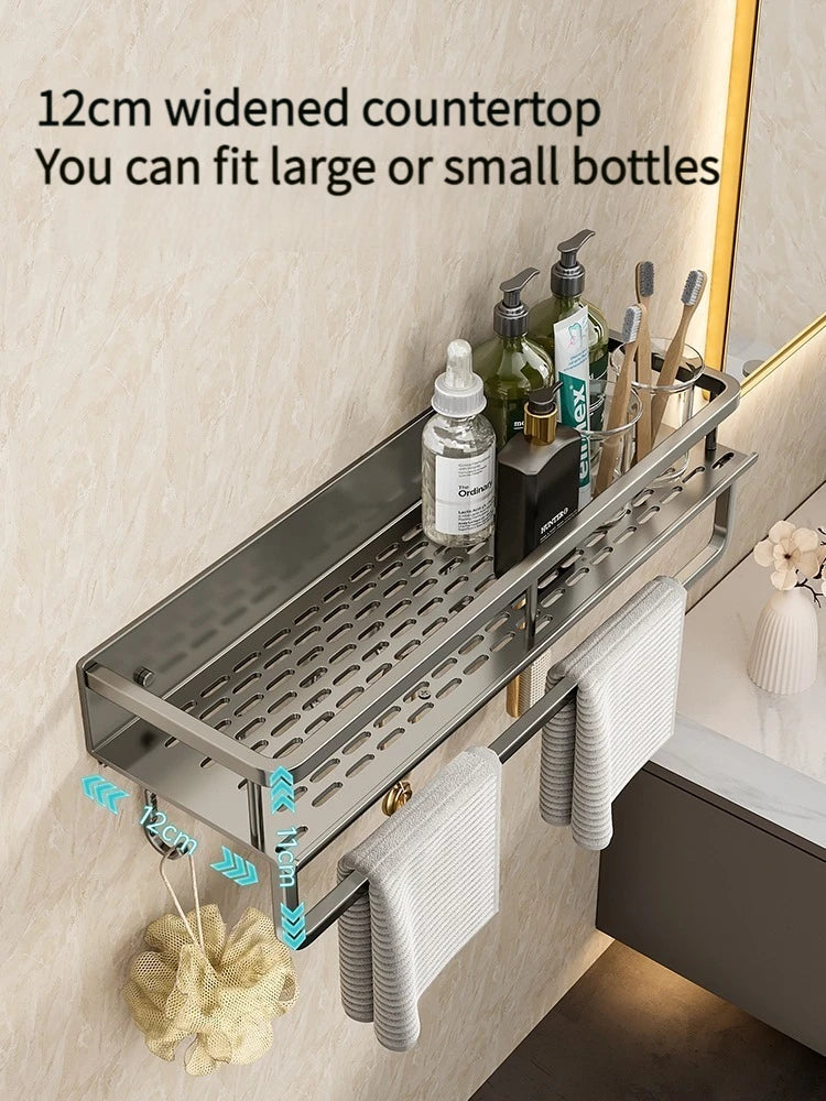 bathroom rack bathroom shelf toilet space aluminum hanging