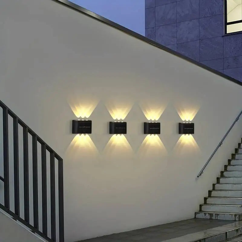 1/2pcs Solar Home Wall Lamp New Style up and down Lighting Atmosphere Wall L