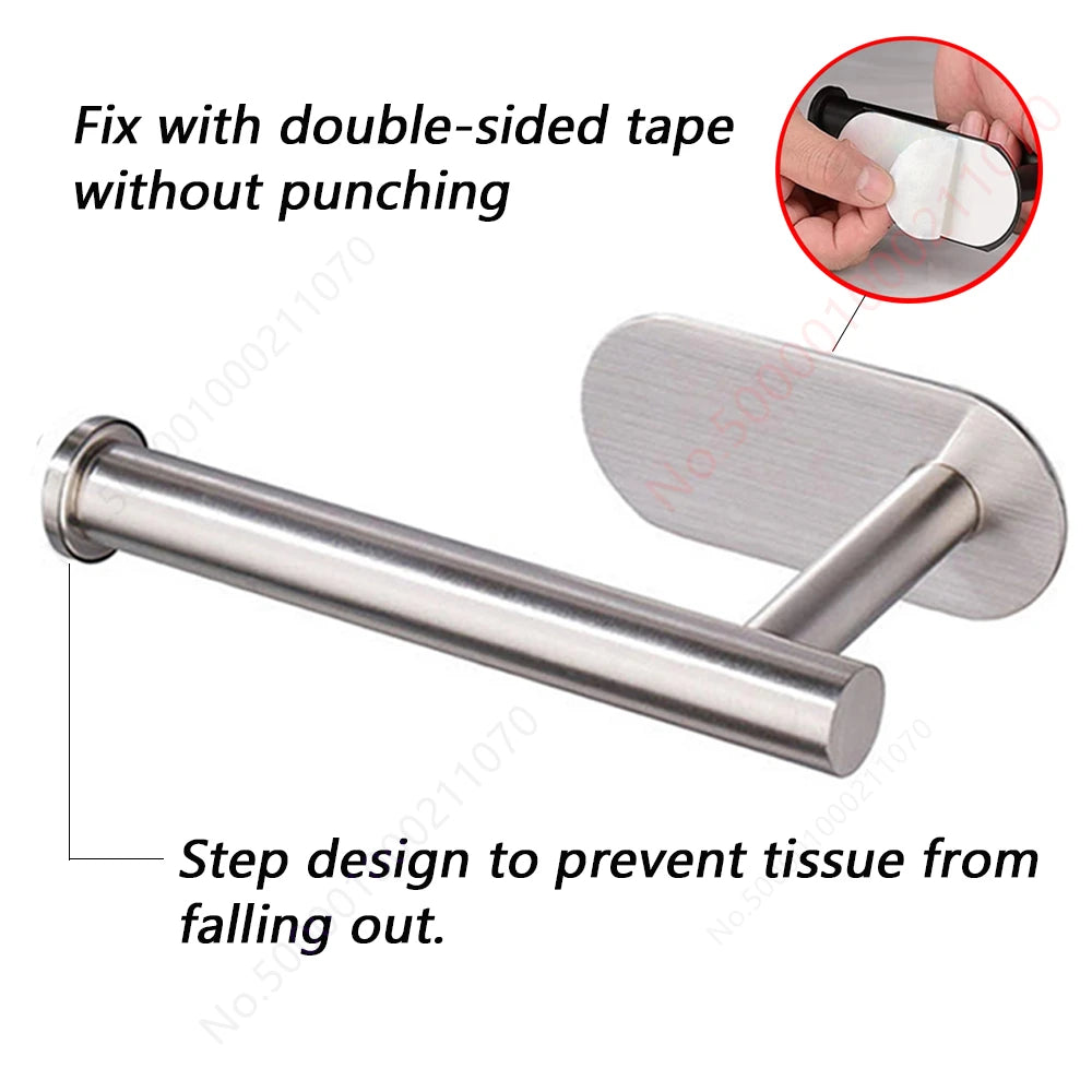 1~2PCS Toilet Paper Rack Bathroom Paper Towel Holder