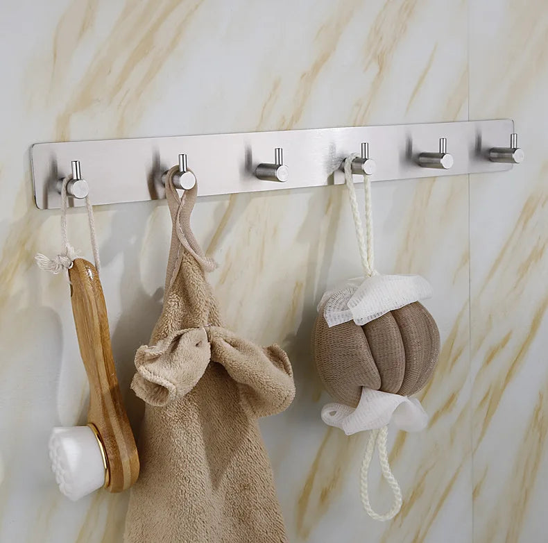 ULA Multi-purpose Wall Hook 3M Sticker Adhesive Door Hook Towel Clothes Robe