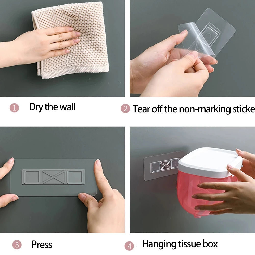 Waterproof Wall Mount Toilet Paper Holder