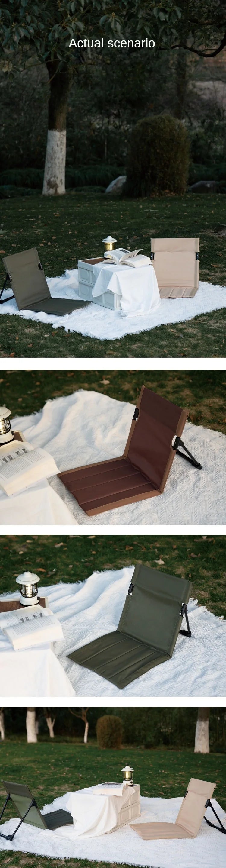 Outdoor Camping Lightweight Comfortable Folding Chair Park