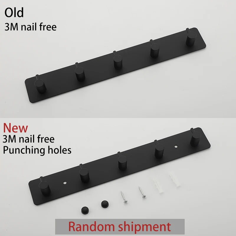 ULA Multi-purpose Wall Hook 3M Sticker Adhesive Door Hook Towel Clothes Robe