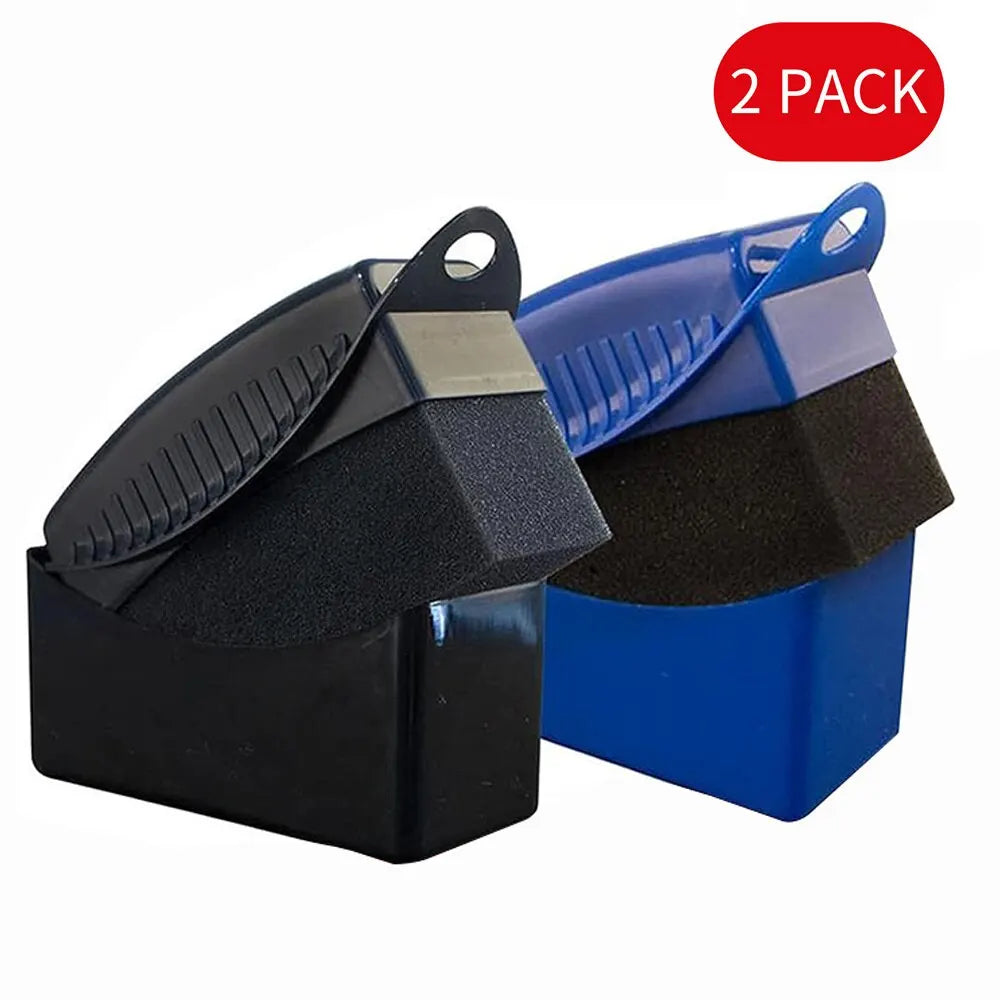 2Piece Car Tires Waxing Polishing Cleaning