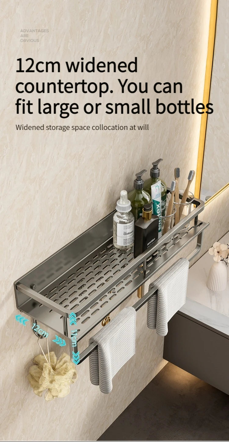 bathroom rack bathroom shelf toilet space aluminum hanging