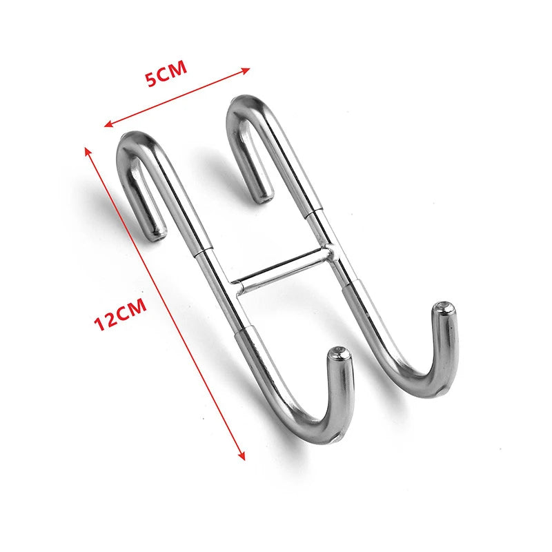Stainless Steel Over Glass Door Shower Door Back Shower