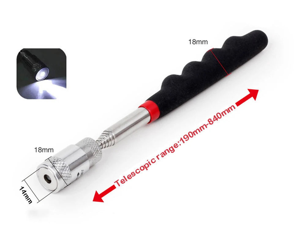 Magnetic Pickup Tool Telescopic Adjustable Magnetic Pick-Up Tool Grip Extendable Magnet