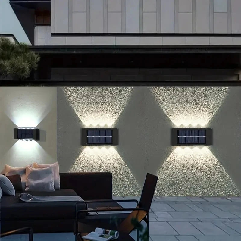 1/2pcs Solar Home Wall Lamp New Style up and down Lighting Atmosphere Wall L