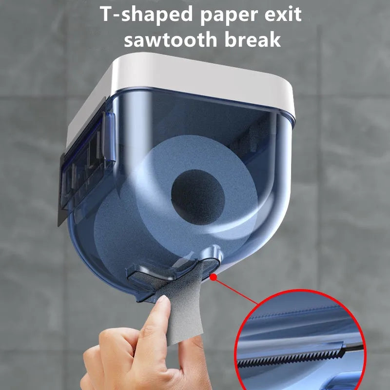 Waterproof Wall Mount Toilet Paper Holder