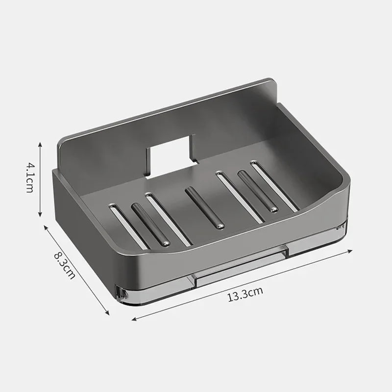 Bathroom Soap Holder Free-Punching Wall Mounted Soap Sponge Holder
