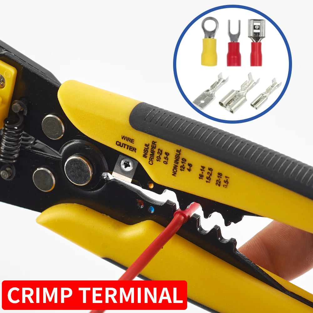 Crimper Cable Cutter Adjustable Automatic