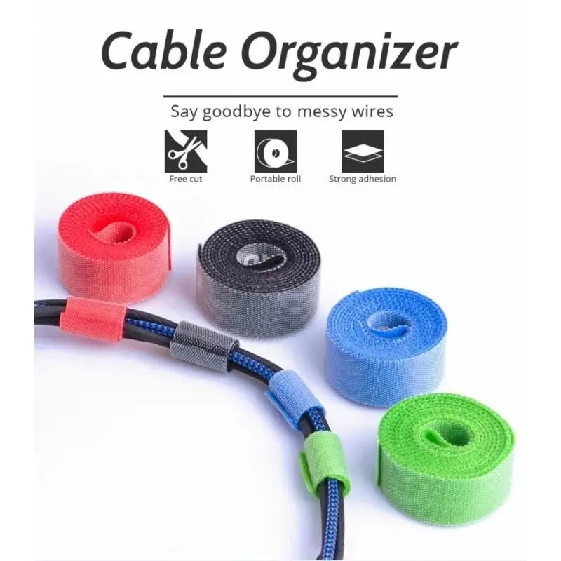 Cable Winder Tapes Storage Management Straps