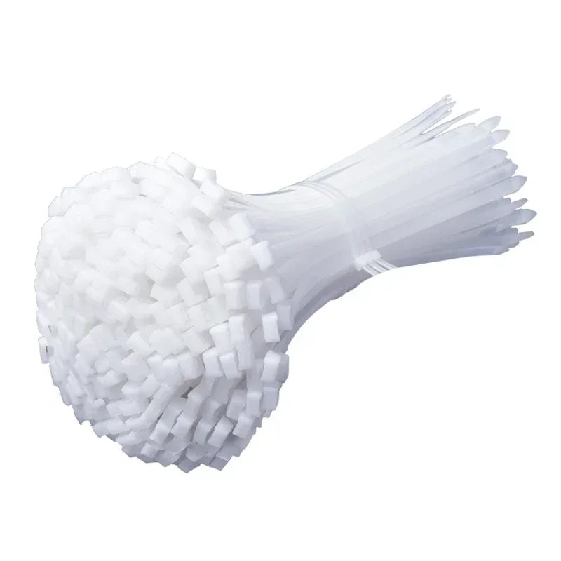 12 pcs Wholesale Self Locking Nylon Cable Ties Plastic