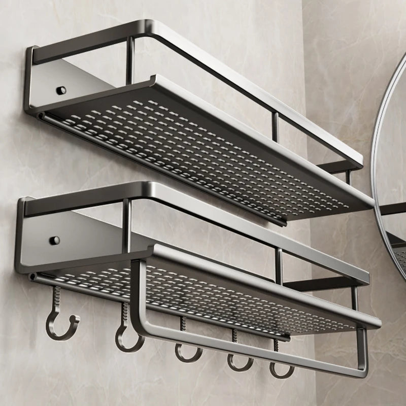 bathroom rack bathroom shelf toilet space aluminum hanging