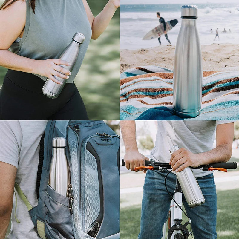 Secret Hidden Safe Steel Water Bottle
