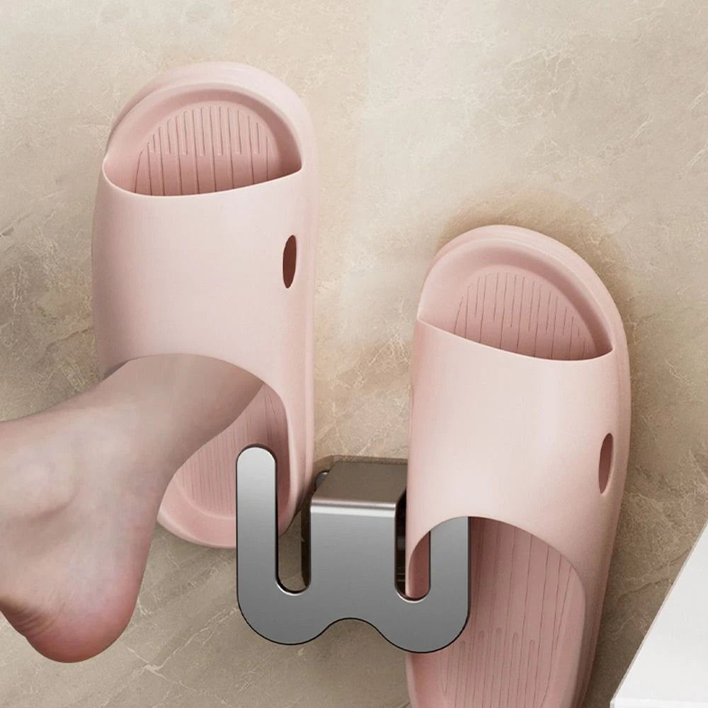 Bathroom Slipper Rack Slippers Hanging Shelf Storage Organizer