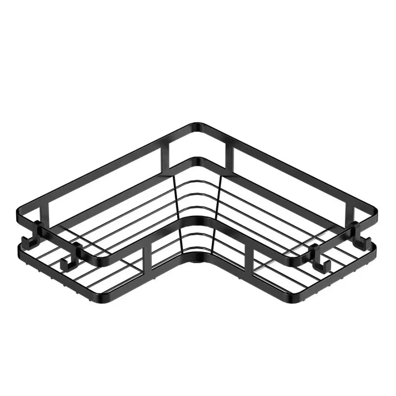 Luxury Acrylic Bathroom Shelf without Drilling Corner