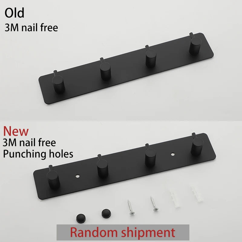 ULA Multi-purpose Wall Hook 3M Sticker Adhesive Door Hook Towel Clothes Robe