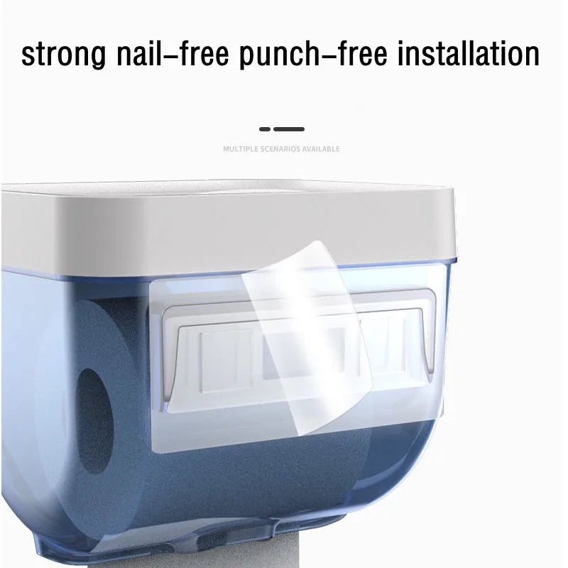 Waterproof Wall Mount Toilet Paper Holder