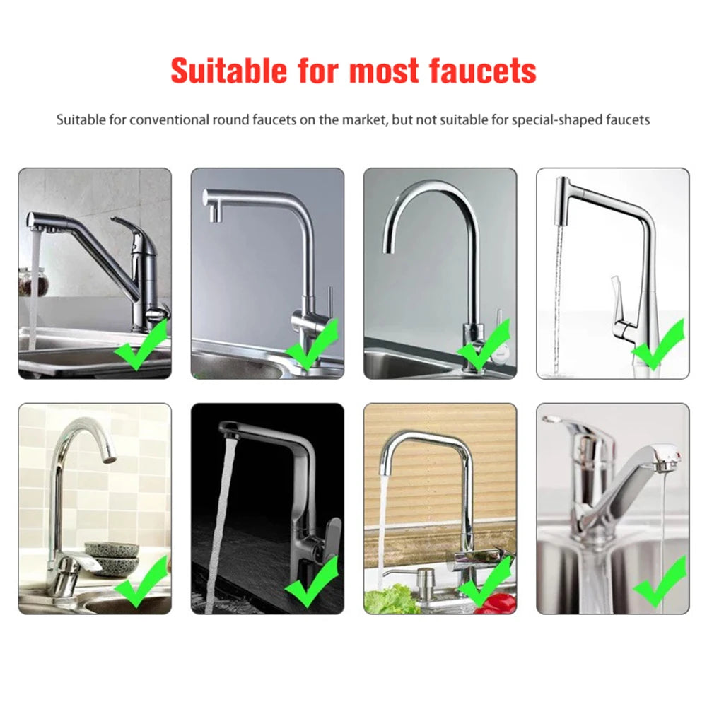 Kitchen gadgets 2/3 Mode Faucet 360 Degree Rotation Filter Extension