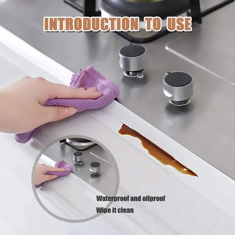 1 Roll PVC Sealing Tape For Bathroom Bath Toilet Kitchen