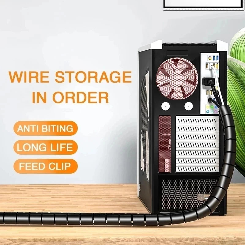 1/2M Flexible Spiral Cable