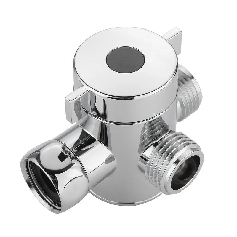 ABS Diverter Valve 1/2 Inch 3 Way Water Separator Shower Tee