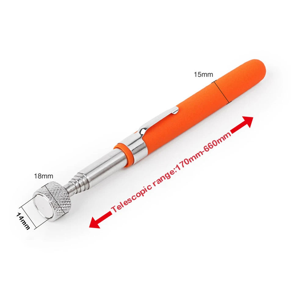 Magnetic Pickup Tool Telescopic Adjustable Magnetic Pick-Up Tool Grip Extendable Magnet