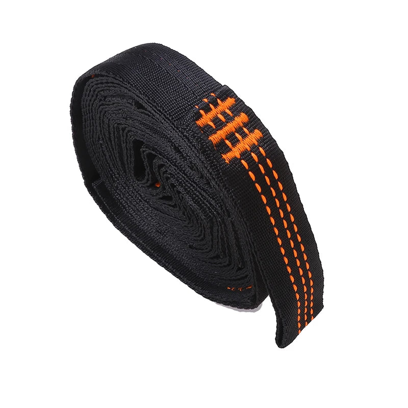 2Pcs High Bearing Capacity Hammock Straps 600lbs Breaking Strength Polyester