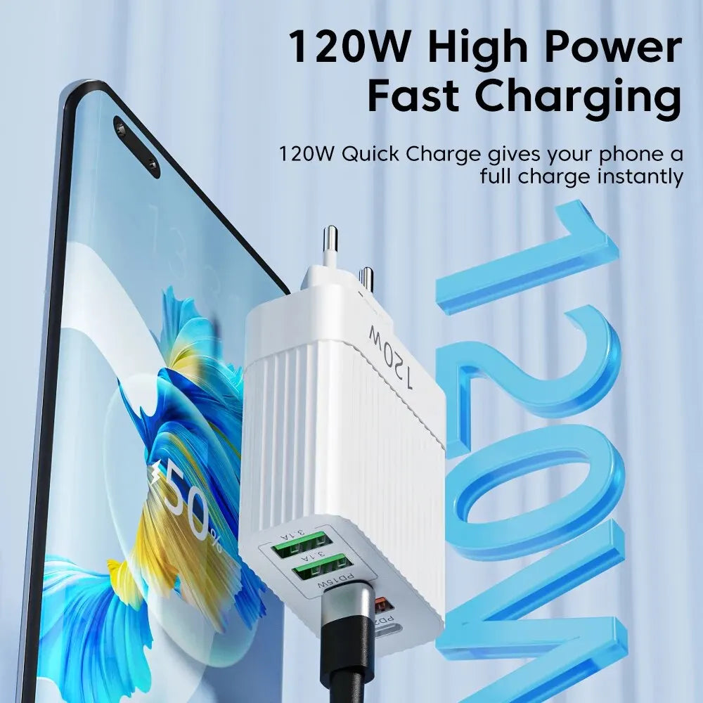 USB Fast Charger 5 Ports
