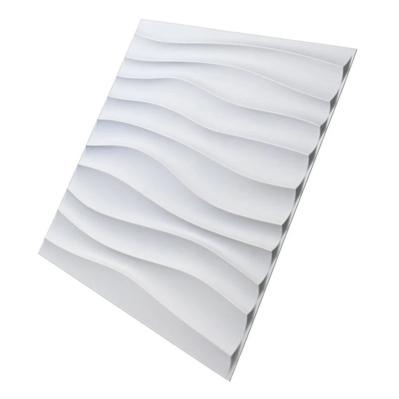 30cm Decorative 3D Wall Panel wave Diamond Design